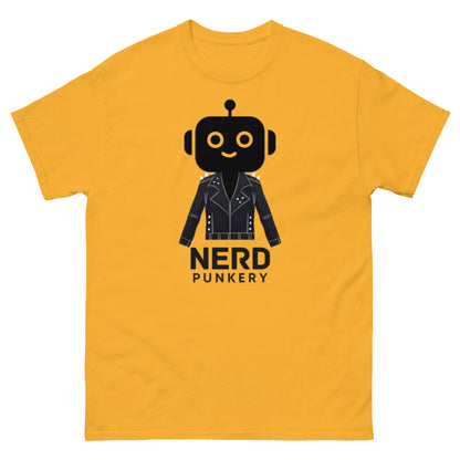 Punk Rock Robot T-Shirt - Yellow